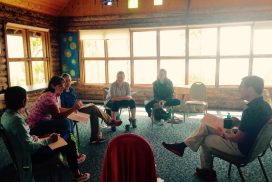 Conversation in Chapel