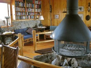 Rempel Fireplace and Library